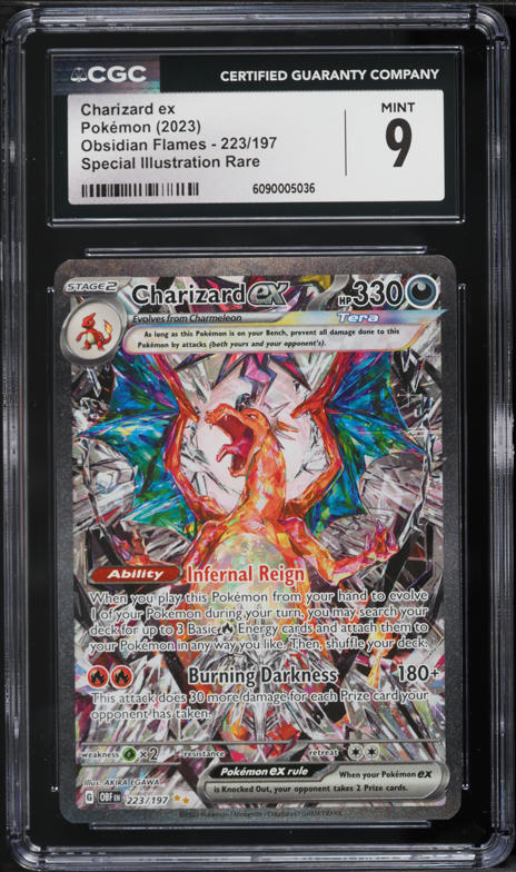 2023 Pokemon Japanese SV Shiny Treasure ex SAR Charizard ex #349