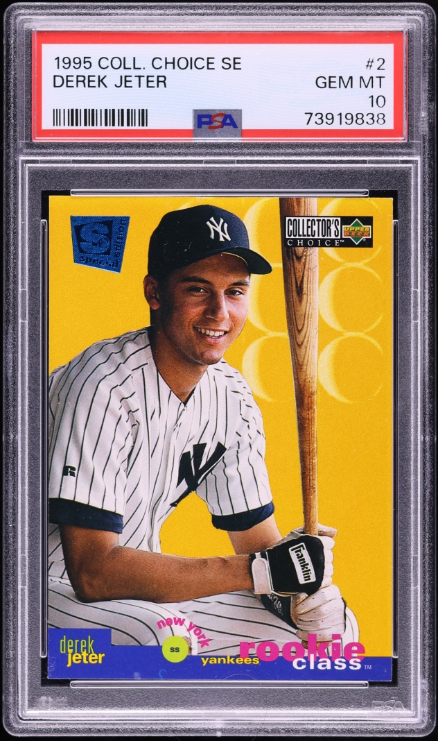 1995 Collector's Choice Special Edition Derek Jeter ROOKIE #2 PSA 10 GEM MINT