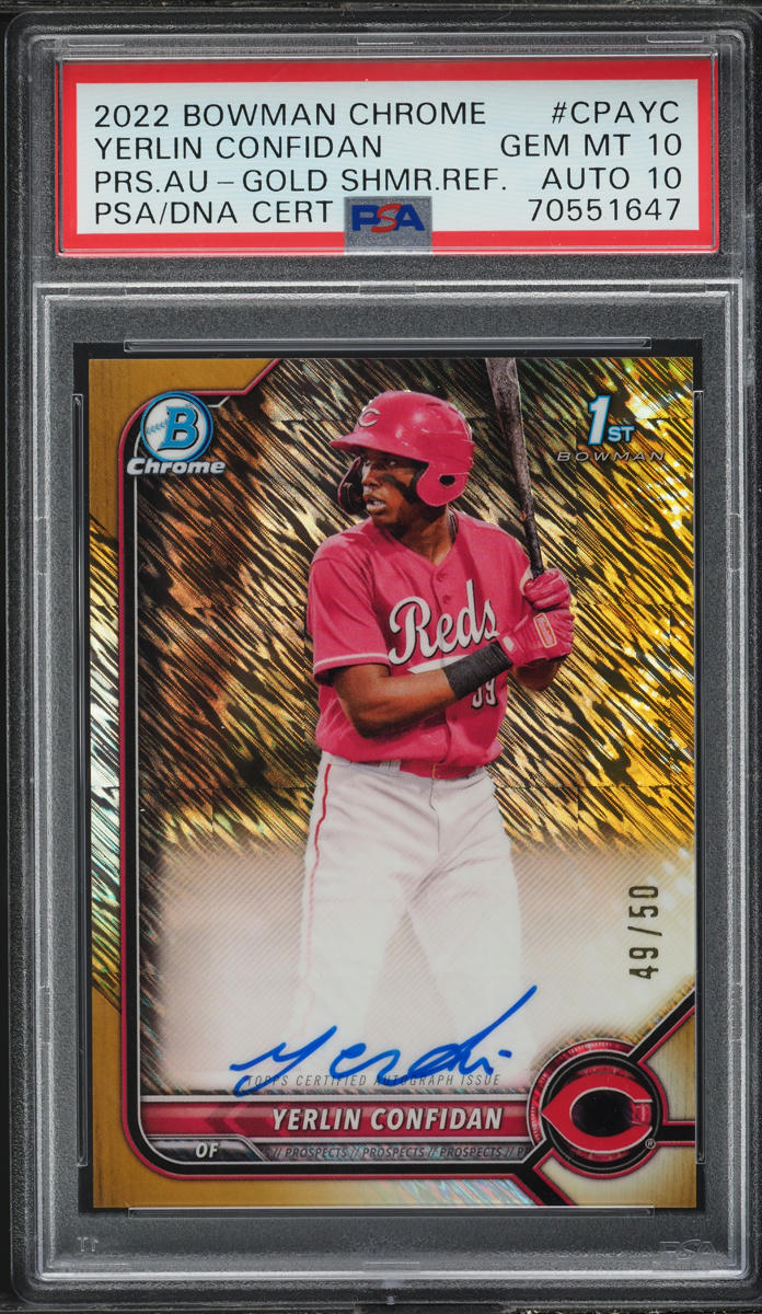 1999 Fleer Brilliants 24KT Gold Sammy Sosa /24 #66TG PSA 8 NM-MT