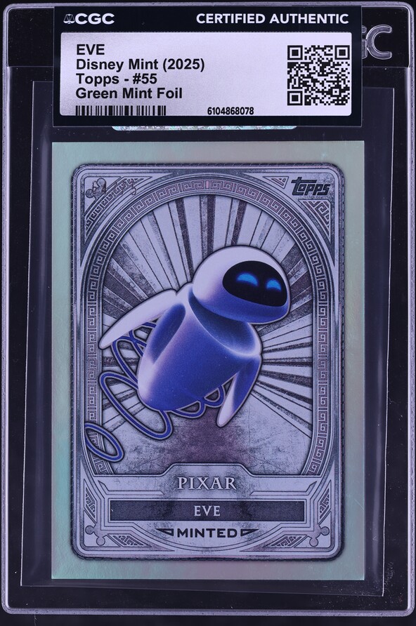 2025 Topps Disney Mint Chrome Ming-Na Wen AUTO /75 #CA-MNW on