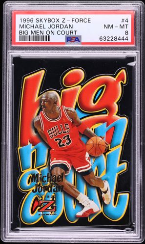1996 SPx Gold Die-Cut Michael Jordan #8 PSA 8 NM-MT on Fanatics