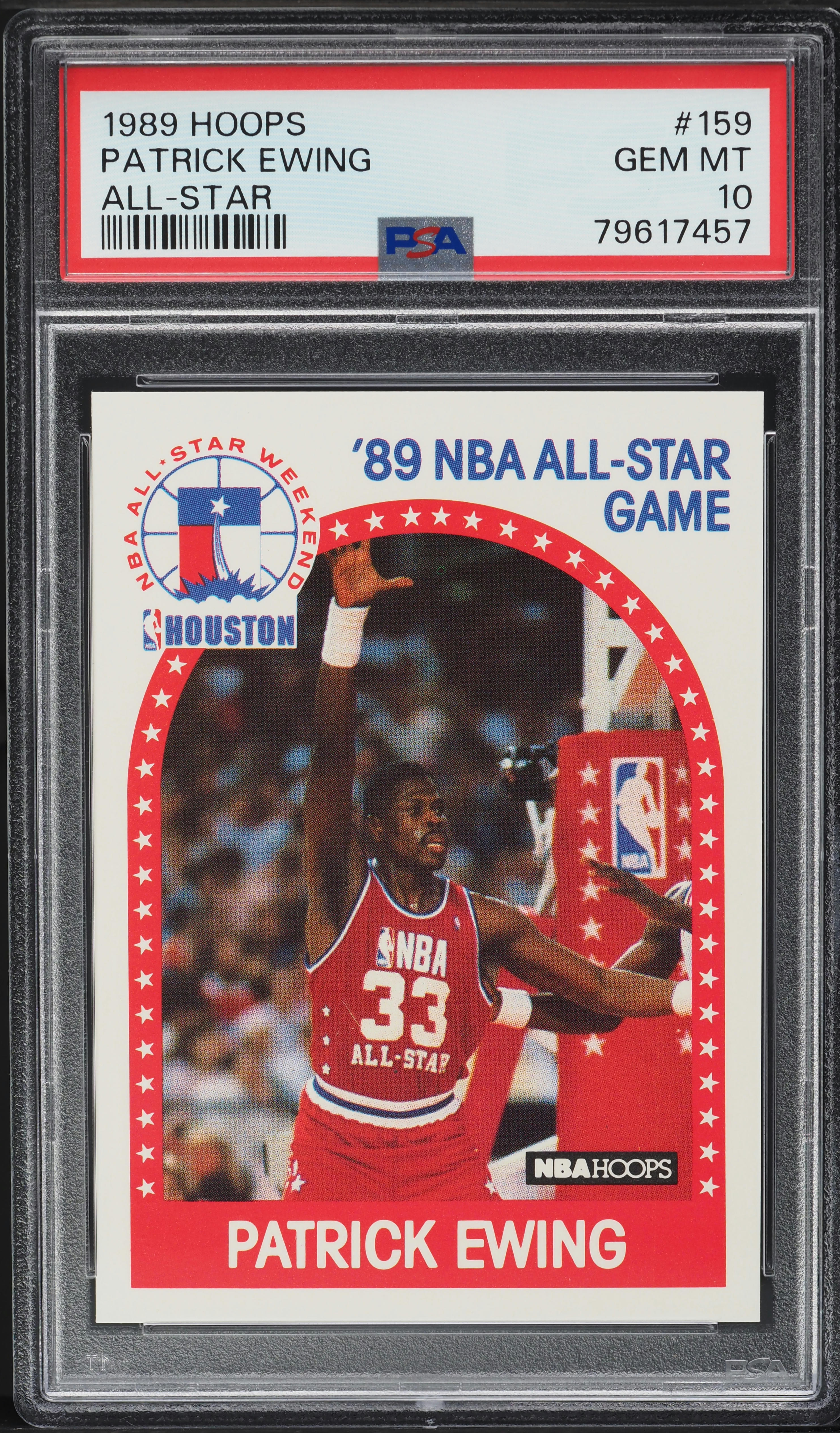 1989 Hoops Patrick Ewing ALL-STAR #159 PSA 10 GEM MINT on Fanatics