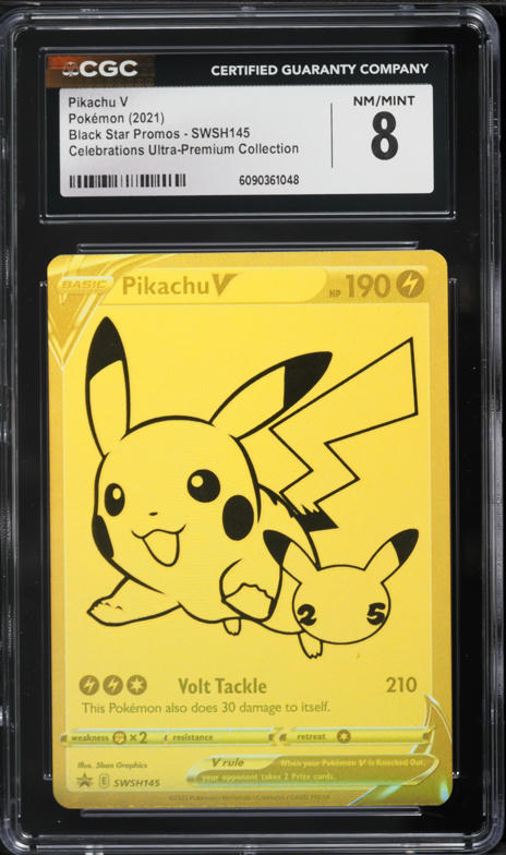 2020 Pokemon Japanese Promo Pikapika! Campaign Pikachu V #122 PSA