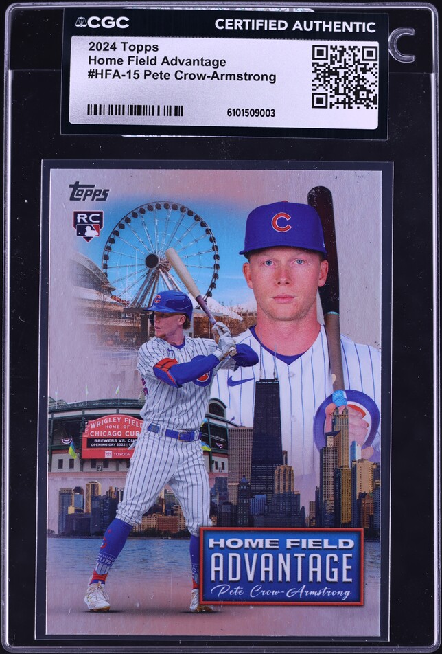 2024 Topps Chrome Cosmic Extraterrestrial Talent Pete Crow
