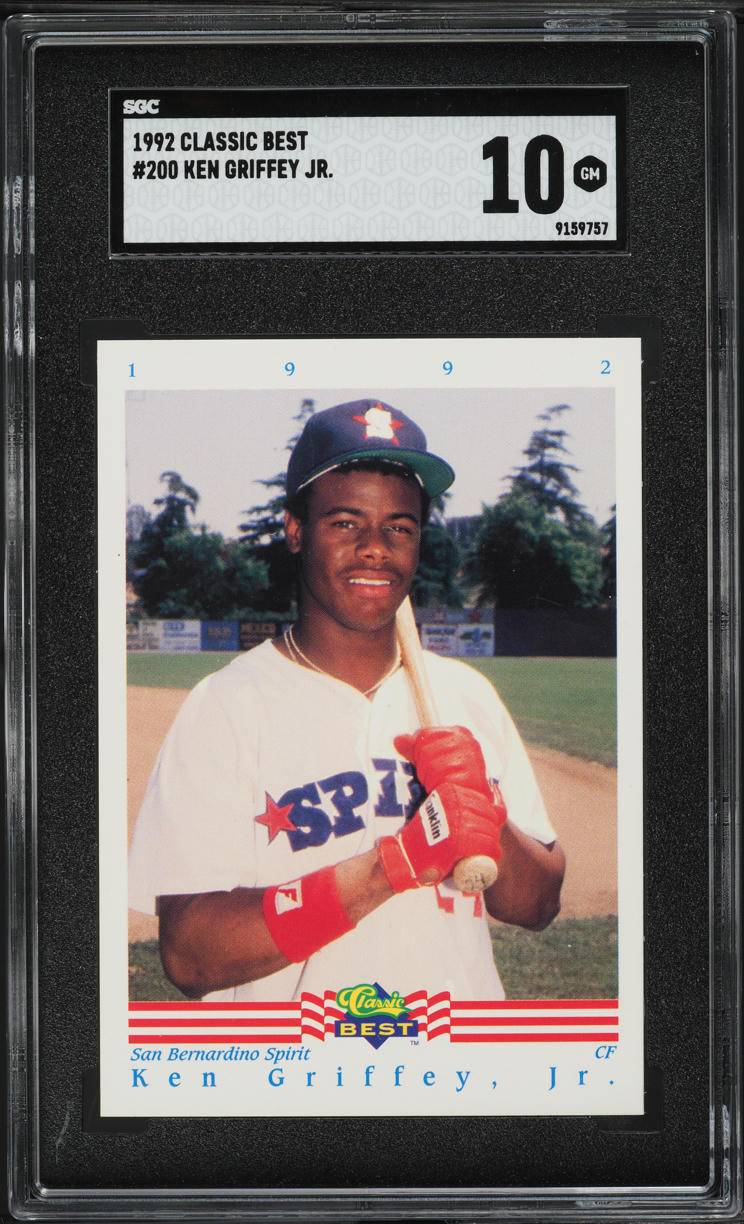1992 Classic Best Ken Griffey Jr. #200 SGC 10 GEM MINT