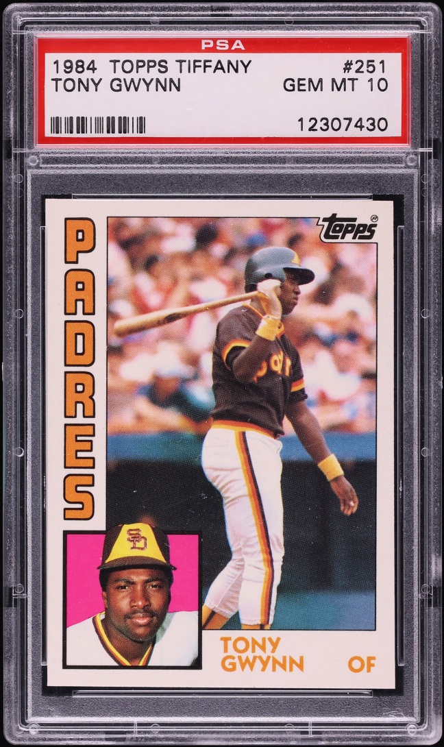 1984 Topps Tiffany Tony Gwynn #251 PSA 10 GEM MINT