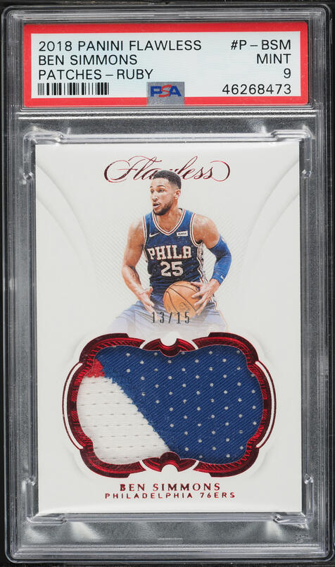 2016 Panini Prizm Ben Simmons ROOKIE #1 PSA 10 GEM MINT on