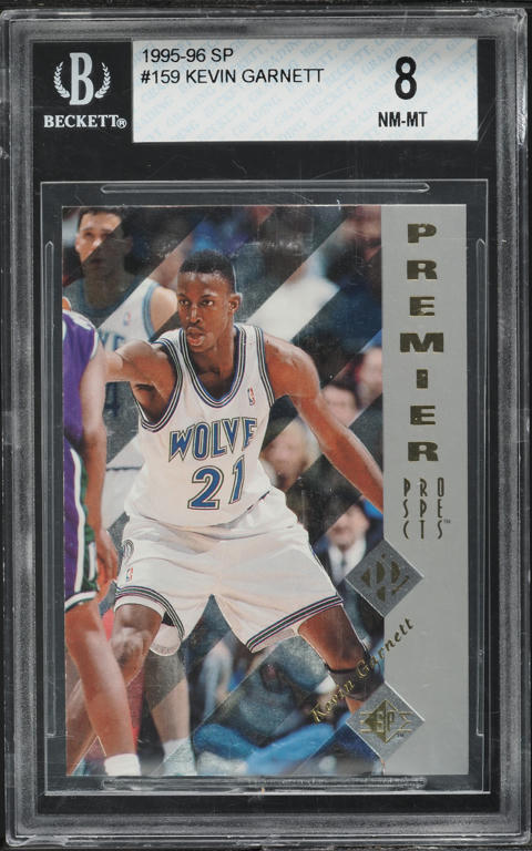 1995 Classic Phone Card Kevin Garnett ROOKIE PSA 9 MINT on