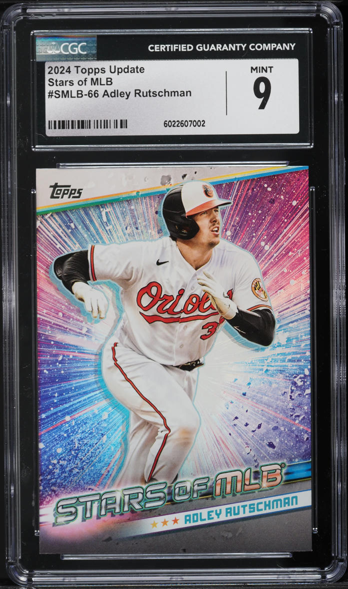 2024 Topps Update Stars Of MLB Adley Rutschman #SMLB-66 CGC 9 MINT