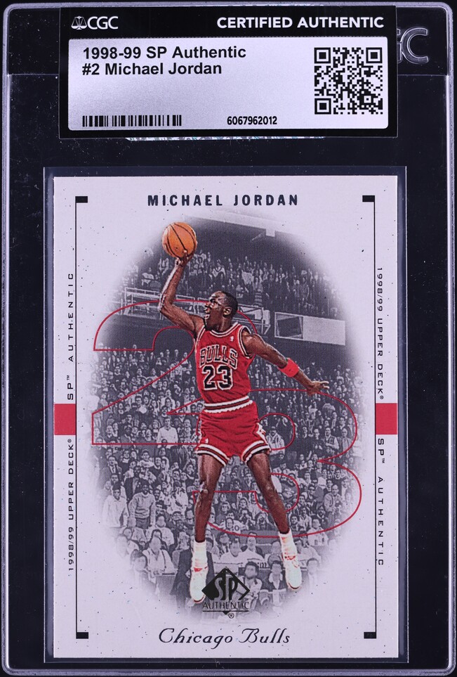 1997 SP Authentic Basketball Michael Jordan #23 PSA 10 GEM