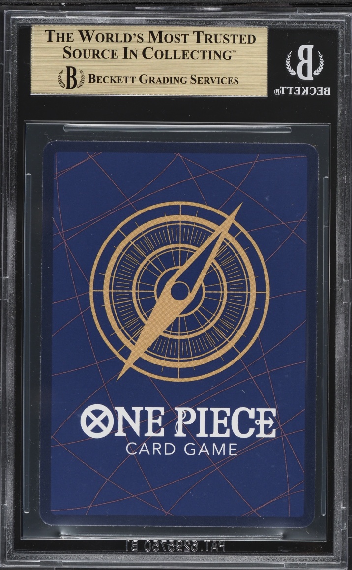 2024 One Piece Emperors In The New World Alt Art Monkey D. Luffy #OP09-119 BGS 10 PRISTINE