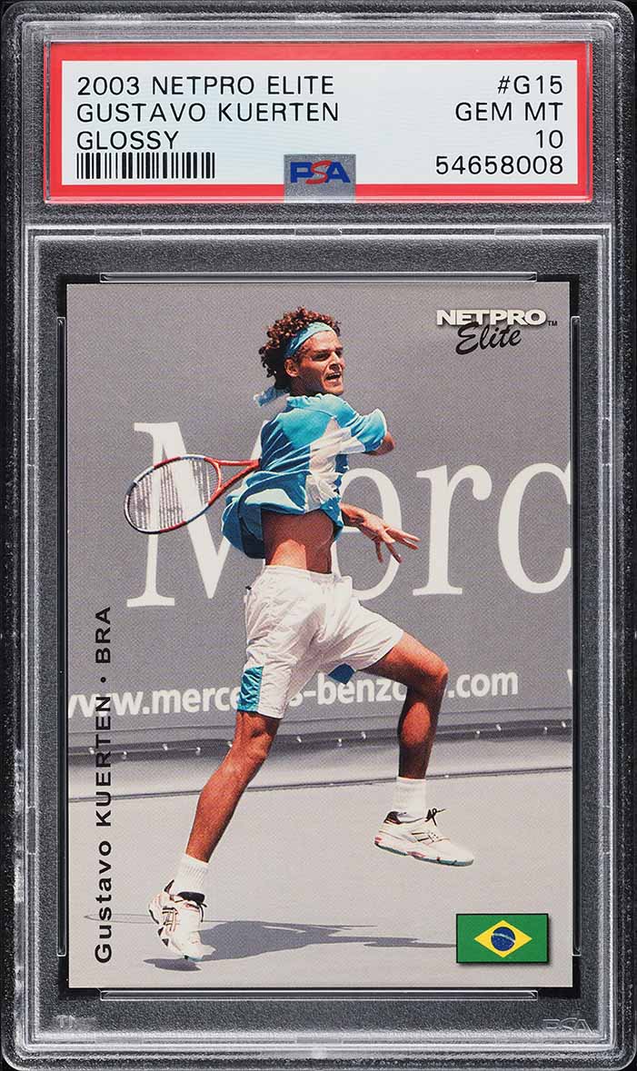 2003 Netpro Elite Roger Federer ROOKIE #3 CSG 10 GEM MINT on