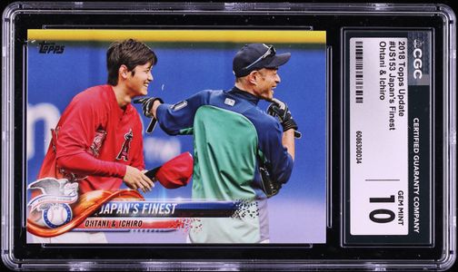 2018 Topps Transcendent Japan Shohei Ohtani ROOKIE AUTO DNA 9 /5