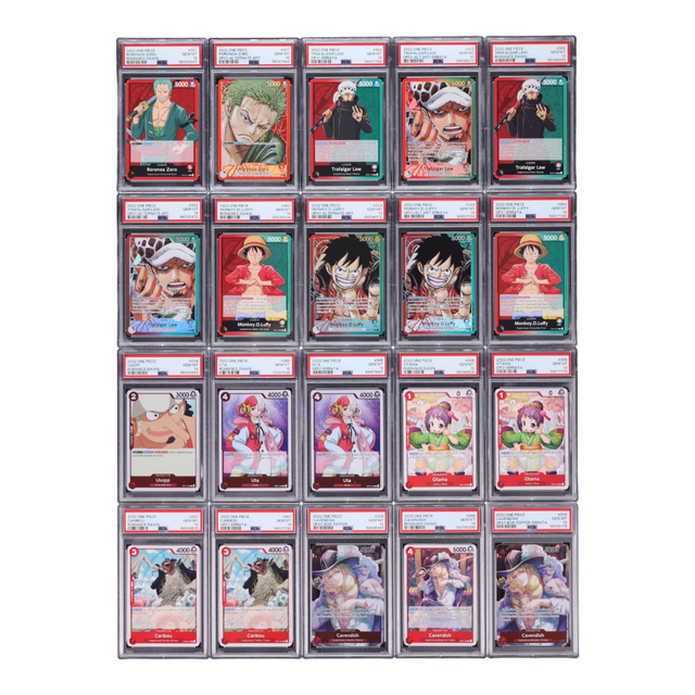 Lot (234) 2022 One Piece Romance Dawn Complete Pre-errata & Errata