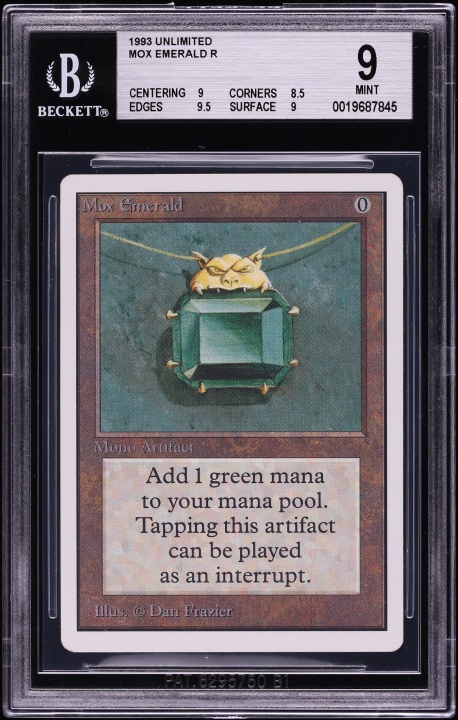 1993 Magic The Gathering MTG Unlimited Dual Land Tropical Island
