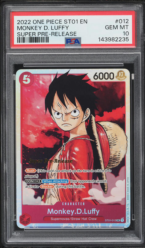 2025 One Piece Promos BVB Match Day '25 Monkey D. Luffy L #ST13