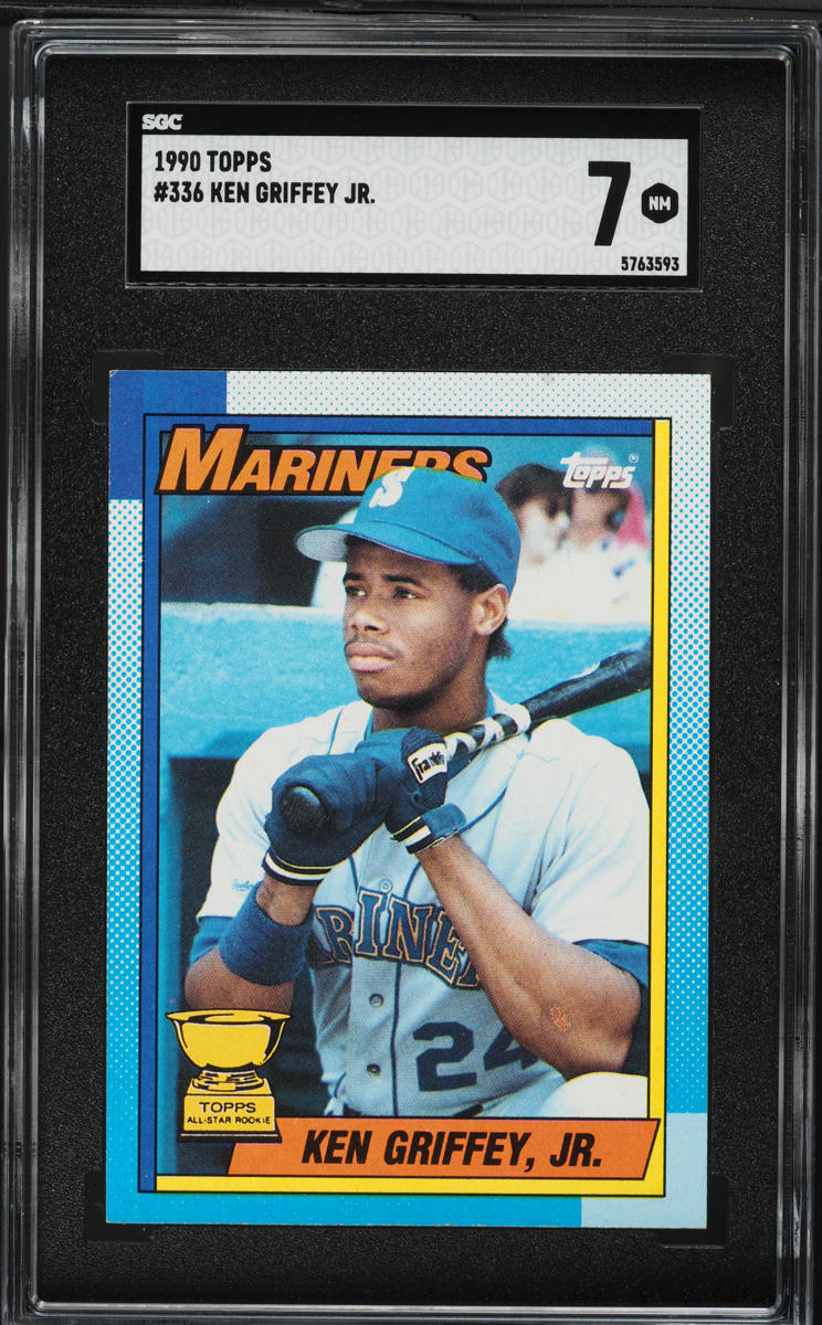 1990 Topps Ken Griffey Jr. #336 SGC 7 NRMT
