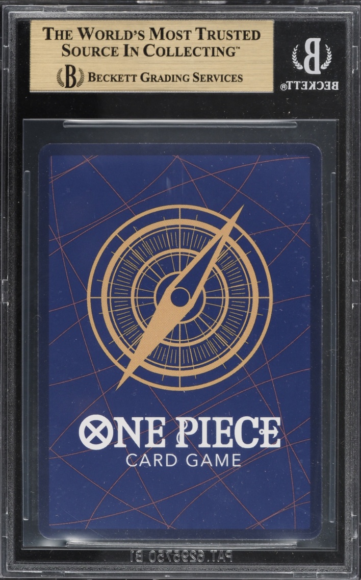 2025 One Piece Carrying On His Will SEC Monkey D. Luffy Wanted Poster #OP13118 BGS 9.5 GEM MINT