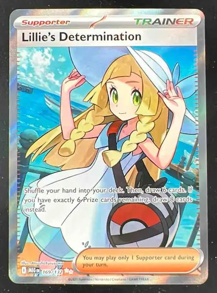 2025 Pokemon Japanese Mega Brave SAR Lillie's Determination #091