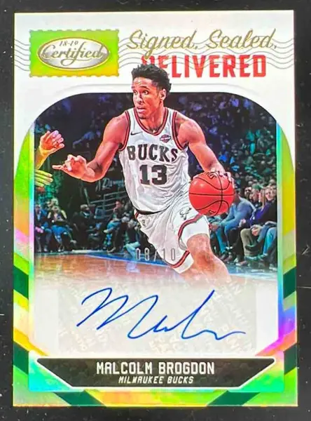 2016 Donruss Basketball Malcolm Brogdon ROOKIE #179 PSA 9 MINT on