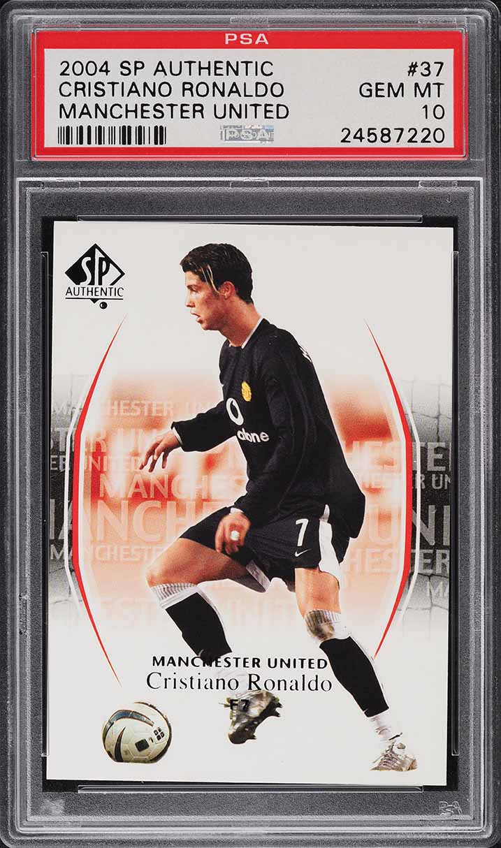 その他 PSA 2004 SP AUTHENTIC CRISTIANO RONALDO 2004 SP Authentic Cristiano Ronaldo Rookie PSA 10~ Flawless