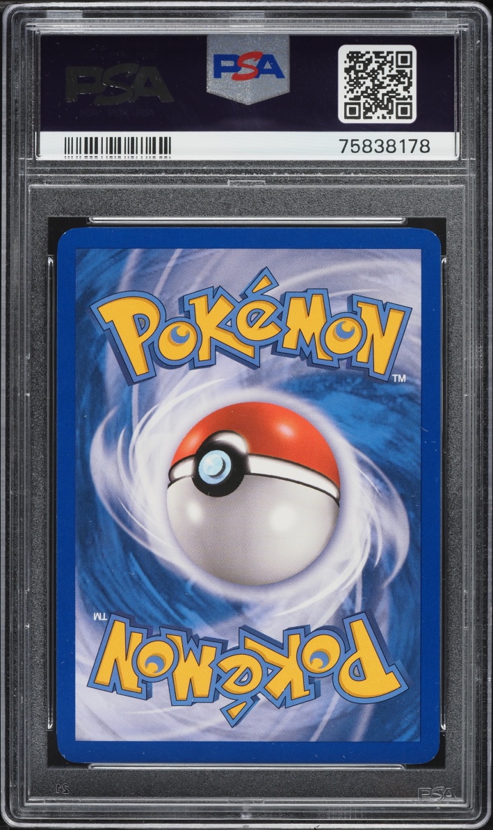 2010 Pokemon HeartGold & SoulSilver Triumphant Holo Mew #97 PSA 8 NM-MT
