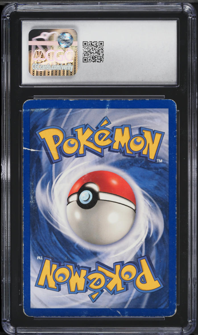 1999 Pokemon Base Set 1st Edition Holo Machamp #8 CGC 3 VG