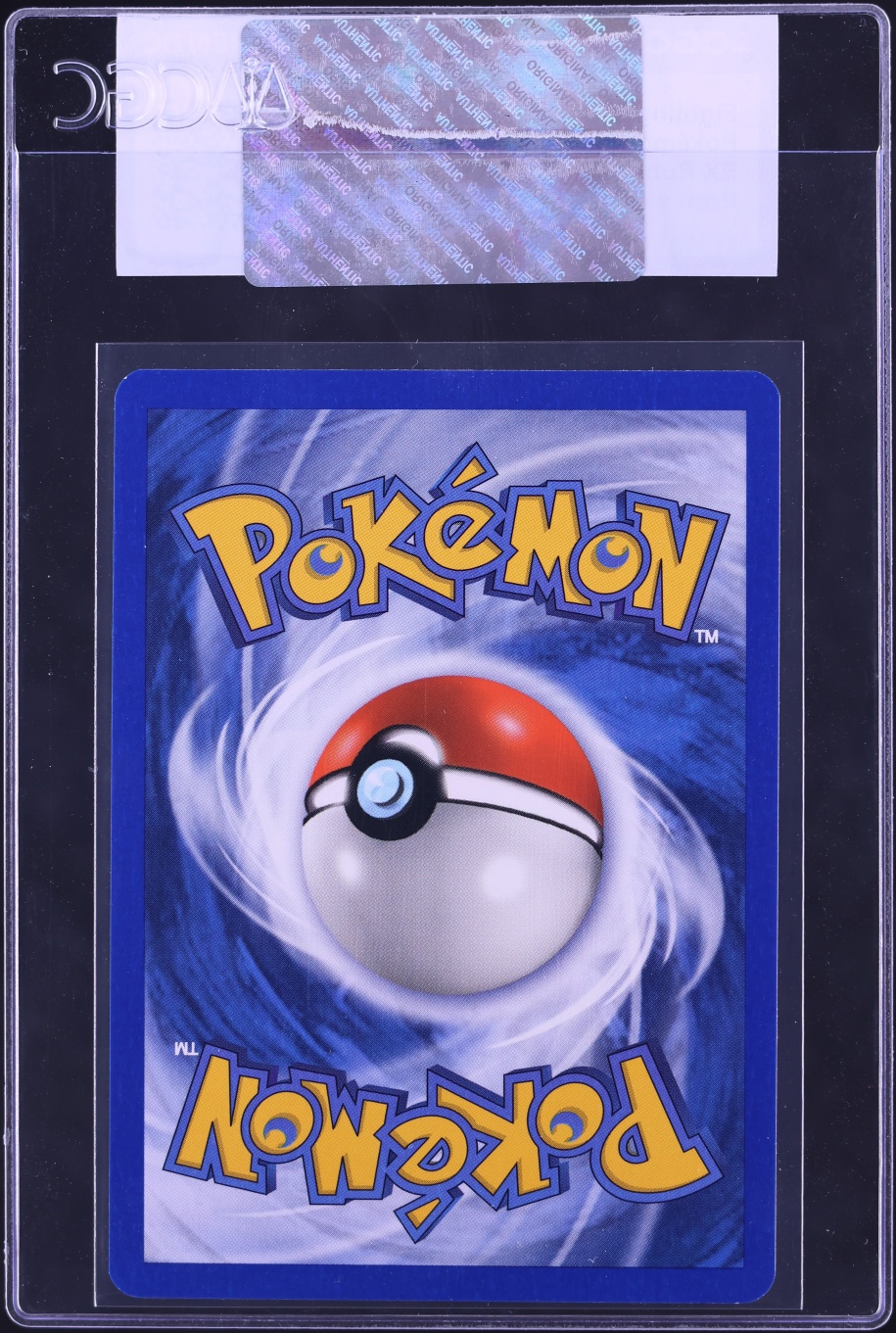 2004 Pokemon EX Ruby & Sapphire Professor Program Fighting Energy #105 CGC AUTH