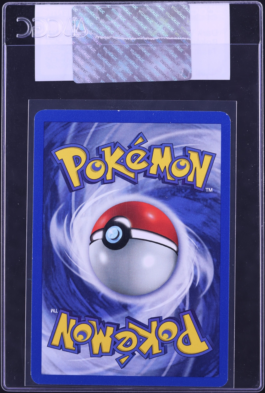2000 Pokemon Team Rocket Dark Vaporeon #45 CGC AUTH