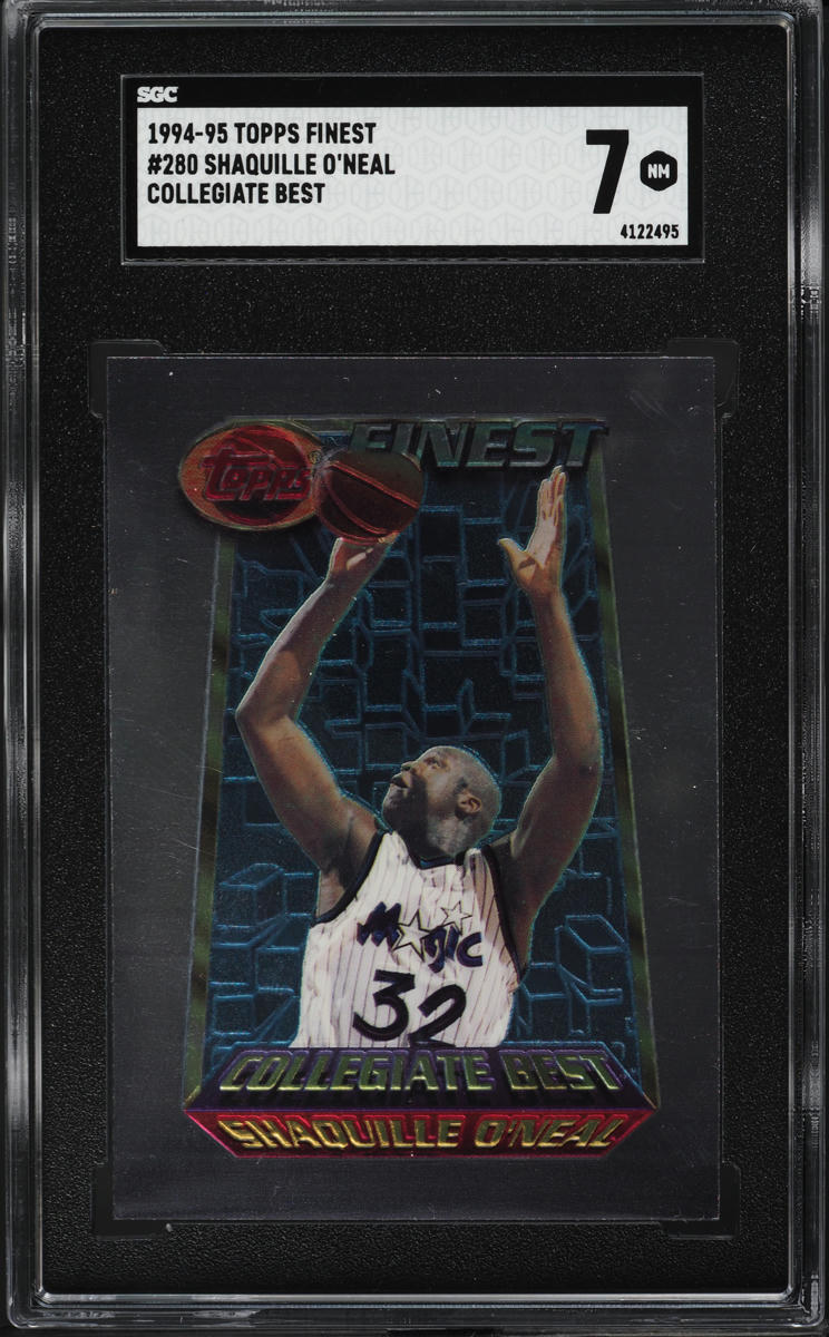 1994 Finest Collegiate Best Shaquille O'Neal #280 SGC 7 NRMT