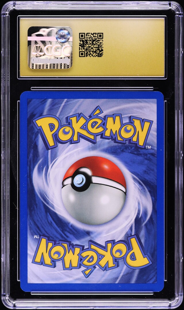 2000 Pokemon Gym Challenge Fighting Symbol Error Holo Blaine's Charizard CGC 10