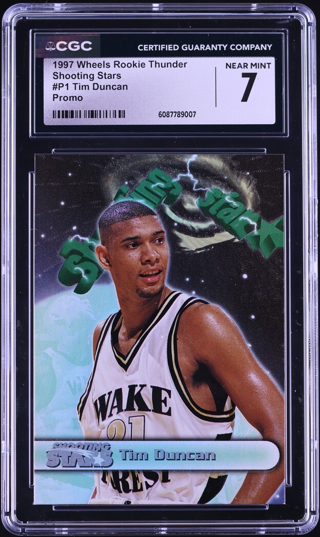 1998 Metal Universe Gem Masters Tim Duncan 1/1 #35 PSA 7 NRMT on