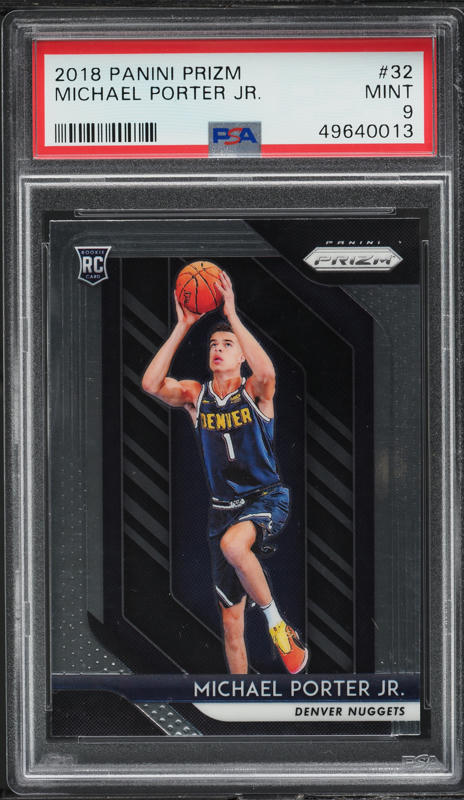 高騰中　Michael Porter Jr Prizm Choice RC SP Michael Porter Jr. 2018 Prizm #RS-MPJ Rookie Signatures