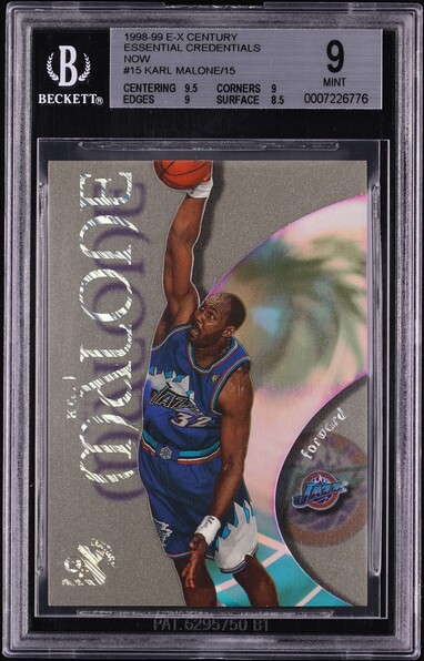 1998 Skybox E-X Century Dunk 'N Go-Nuts Kobe Bryant #6DG PSA