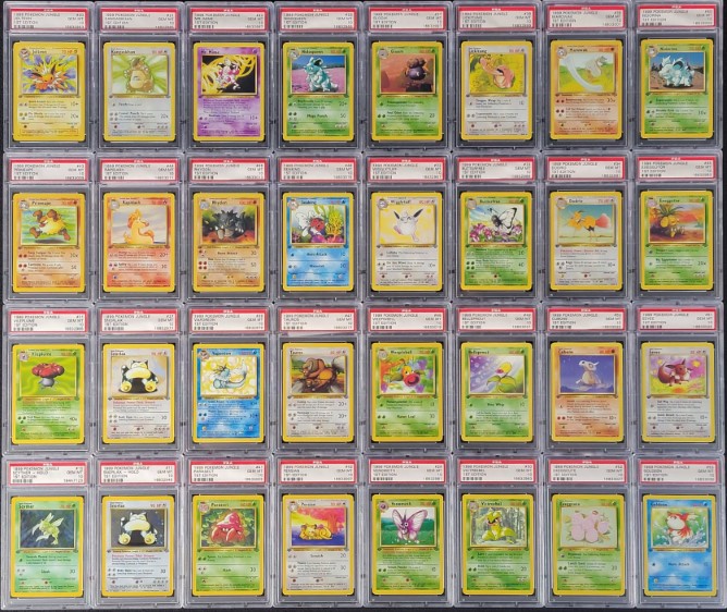 pokemon trading card game first edition Pokémon Generation 2 Johto Complete Set (100 Cards) – 2000|  TradingCardSets.Com