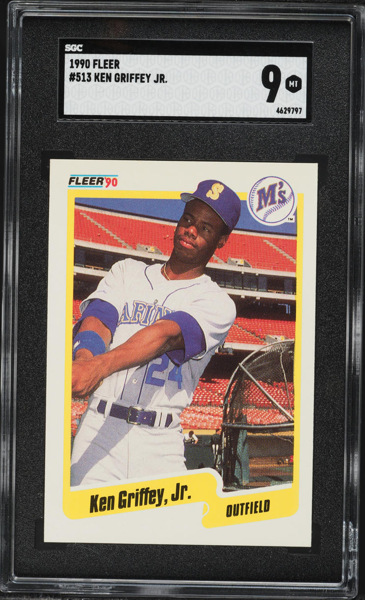 1990 Fleer Ken Griffey Jr. #513 SGC 9 MINT