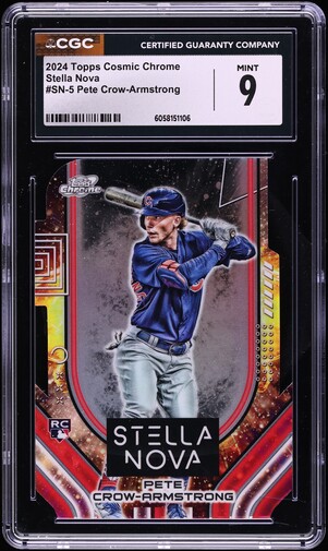 2024 Topps Chrome Cosmic Stella Nova Pete Crow-Armstrong