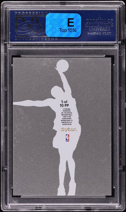 1999 Hoops Pure Players 100 Kobe Bryant /100 #5PP PSA 10 GEM MINT