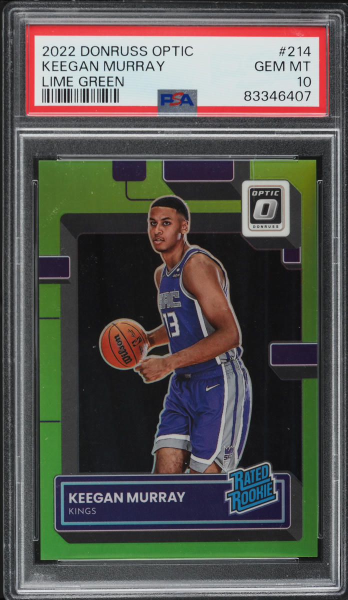 2022 Panini Contender The Finals Keegan Murray ROOKIE AUTO /49