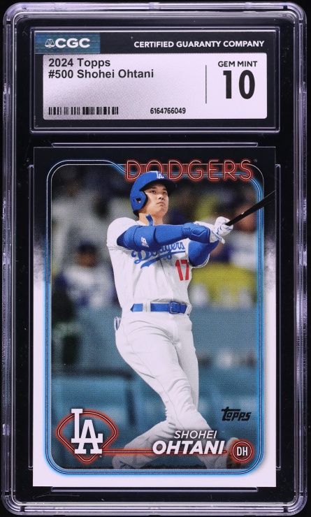 2024 Topps Shohei Ohtani #500 CGC 10 GEM MINT