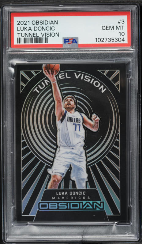 その他 2021 Prizm Luka Doncic PSA 10 2021 Panini Prizm Prizmatic Fast Break Luka Doncic #27 PSA 10 GEM