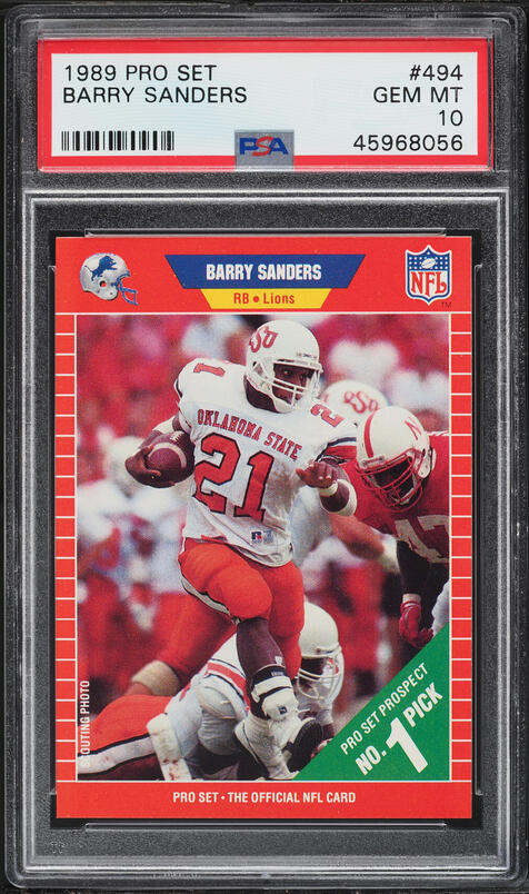 1998 Metal Universe Precious Metal Gems Barry Sanders PMG /50 #20