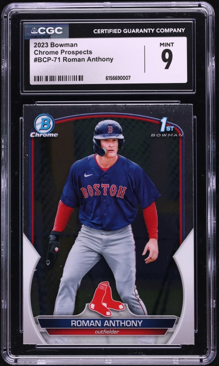 2023 Bowman Chrome Roman Anthony PROSPECT #BCP-71 CGC 9 MINT