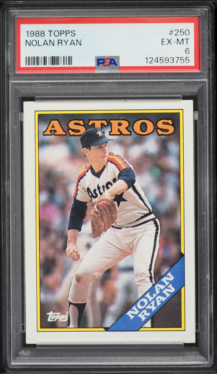 1988 Topps Nolan Ryan #250 PSA 6 EXMT