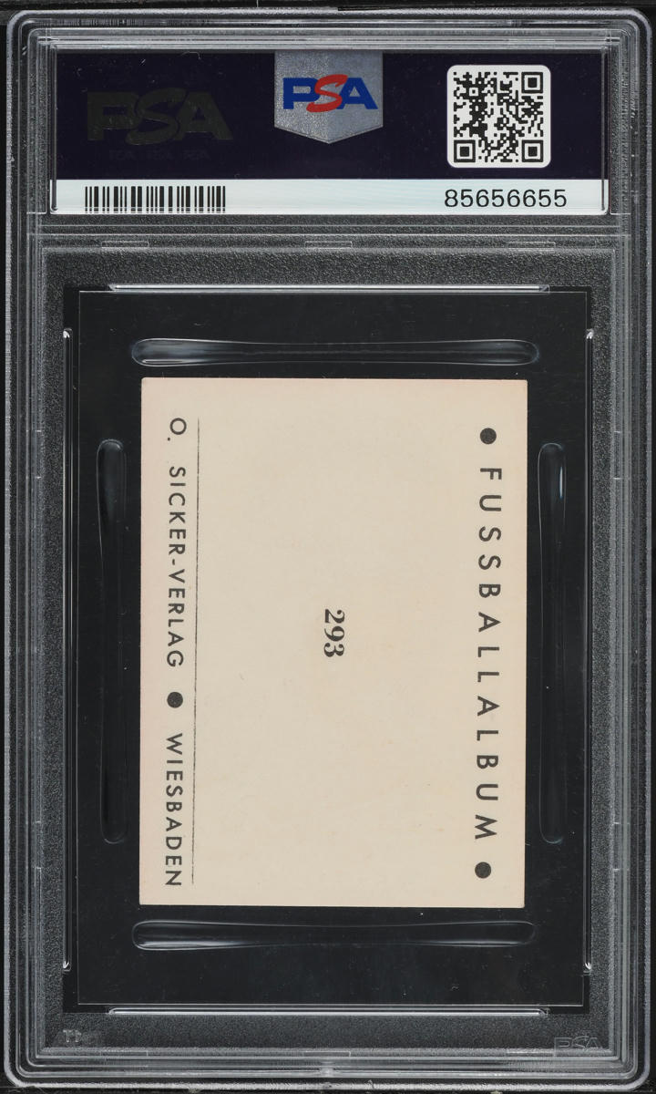 1963 Sicker-Verlag Bundesliga-Asse Pele #293 PSA 4 VGEX