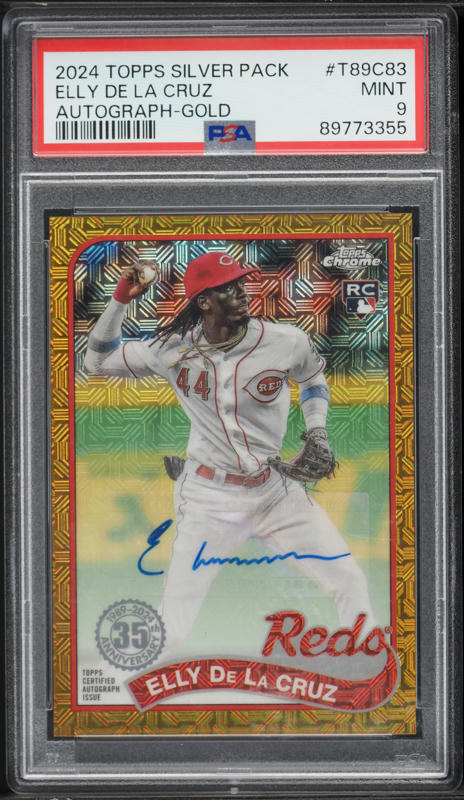 2024 Topps Chrome Cosmic Launched Into Orbit Elly De La Cruz