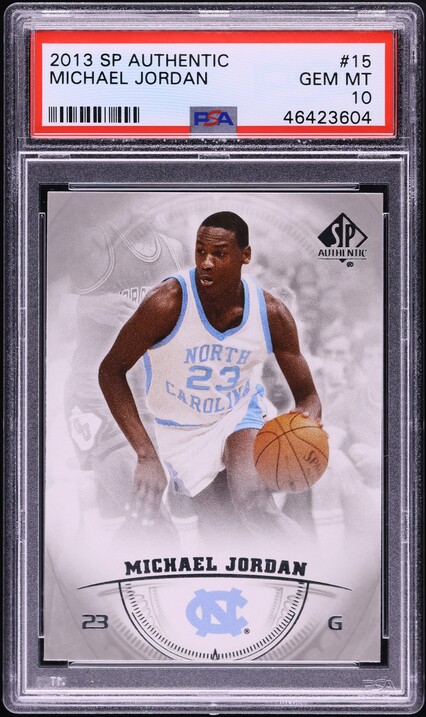 2003 SP Authentic Signatures Michael Jordan AUTO DNA 10 #MJ