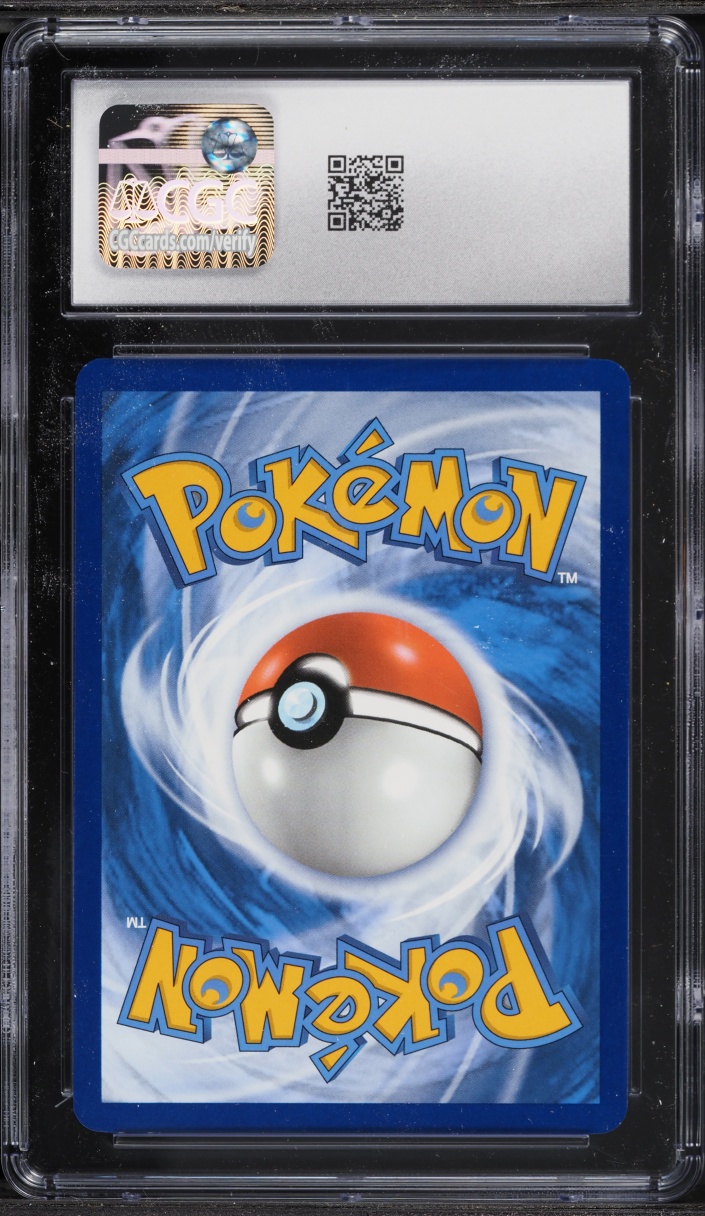 2024 Pokemon Scarlet & Violet Paldean Fates Reverse Holo Clobbopus #051 CGC 8 NM-MT