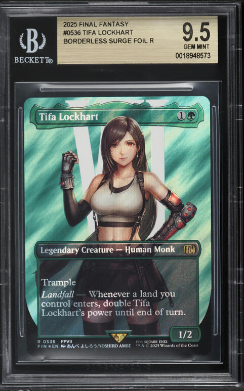 2023 Final Fantasy VII Japanese Anniversary Art Museum Tifa
