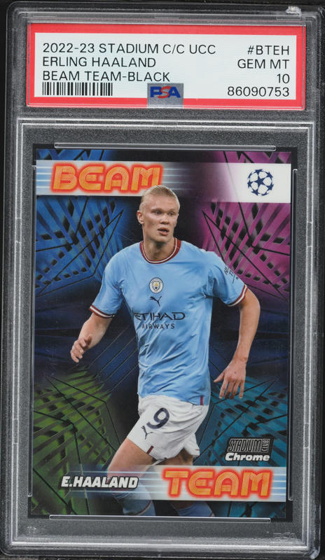その他 haaland psa9 2022 Donruss FIFA Kaboom! Erling Haaland #15 PSA 9 MINT on